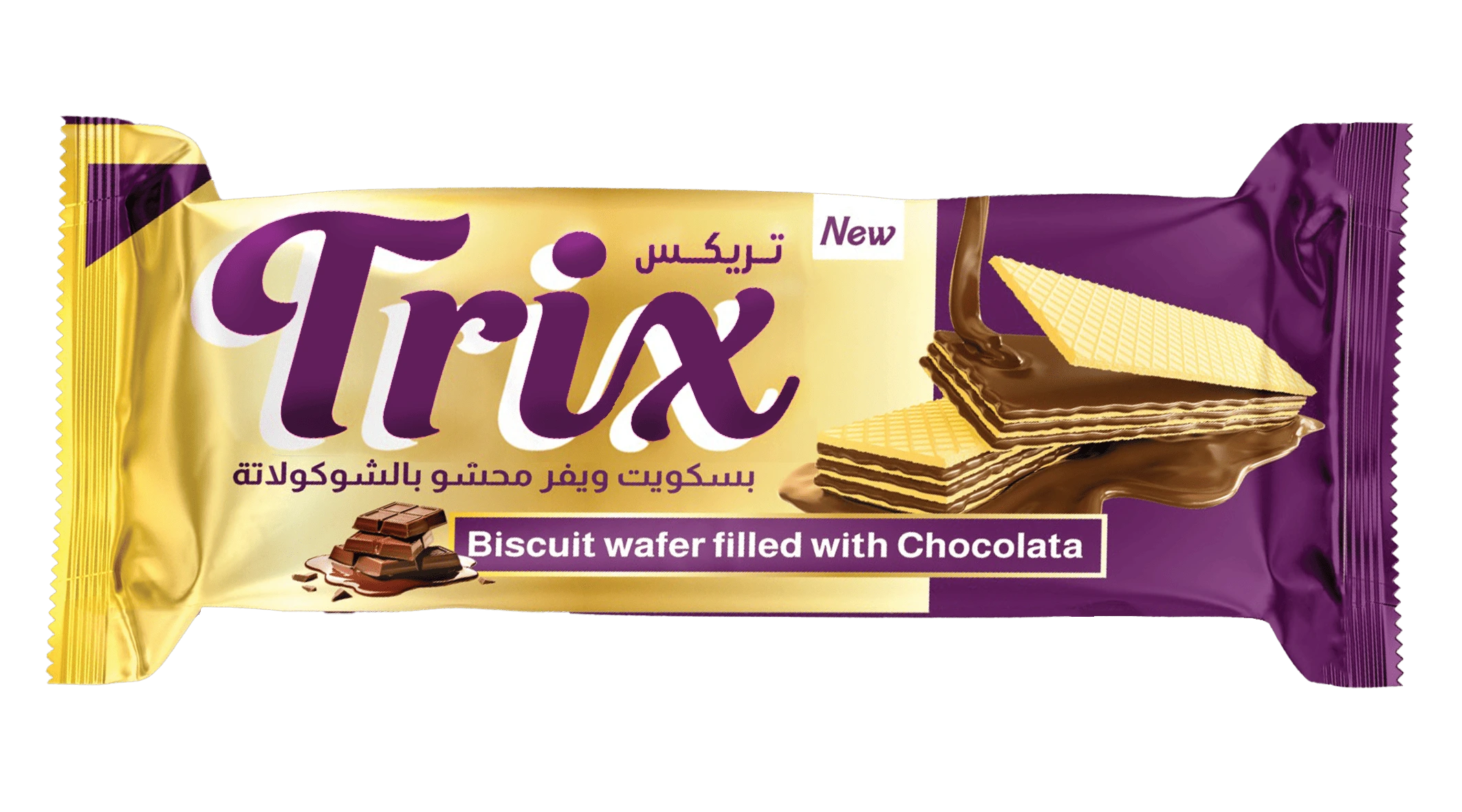 ويفر بالشوكولاتة